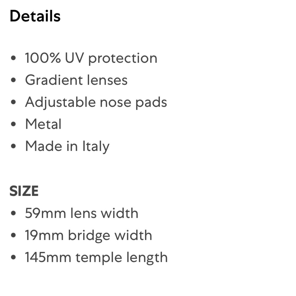 Gucci 59mm gold oval Horsebit gradient sunglasses - Picture 8 of 8